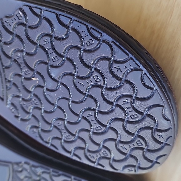 Birkenstock Virginia Brown Leather Shoes with CutoutsMade in Germany Size L8 M6 - Picture 7 of 12